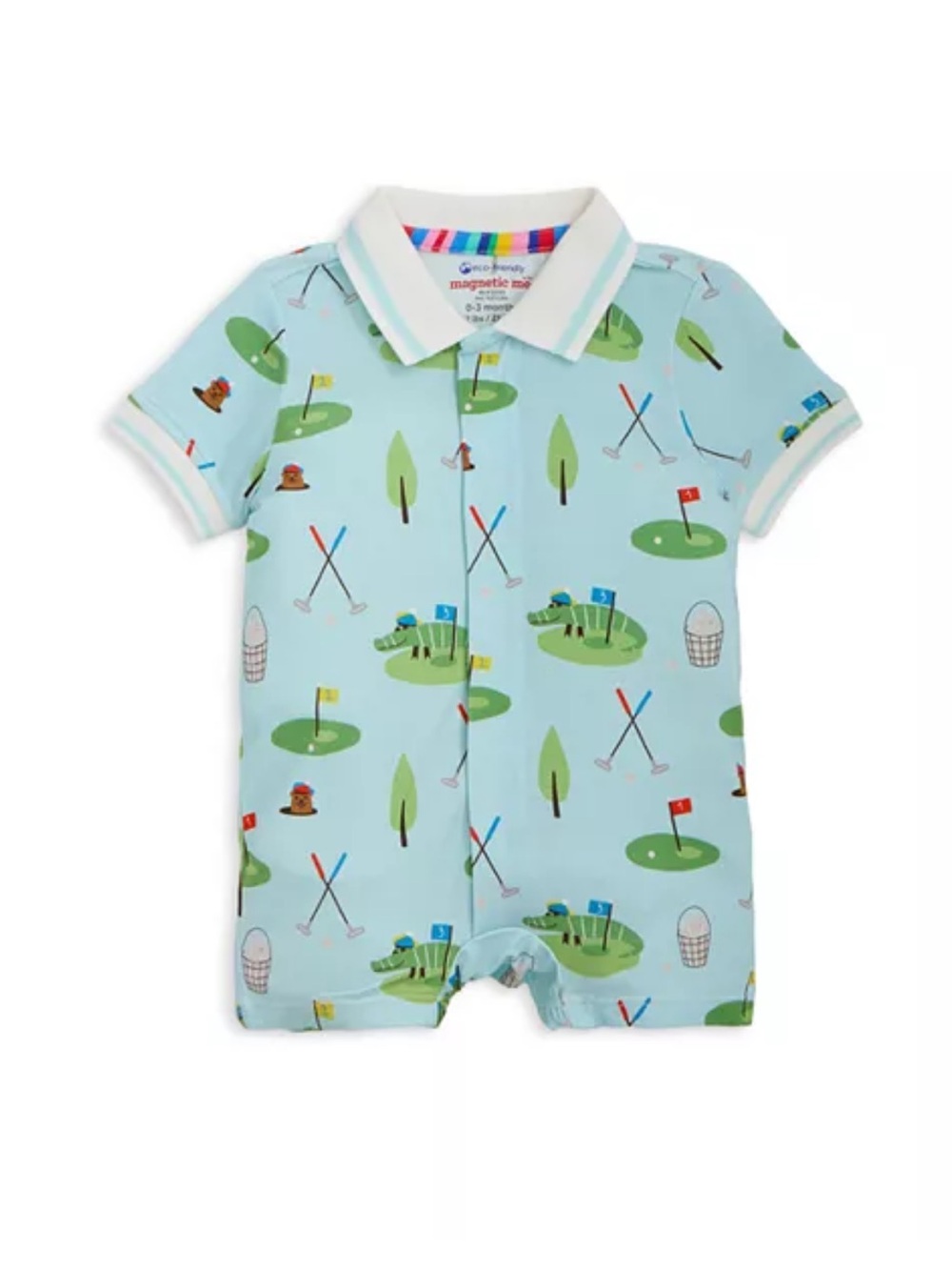 Magnetic Me Golf Polo Romper